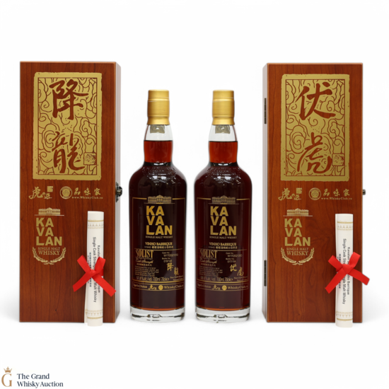 Kavalan - Solist Cask Strength - Vinho Barrique - Tiger's Choice (2 x 70cl)