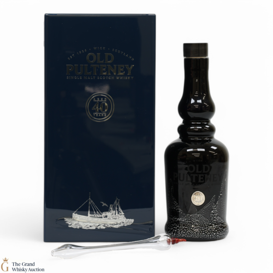 Old Pulteney - 40 Year Old & Pipette