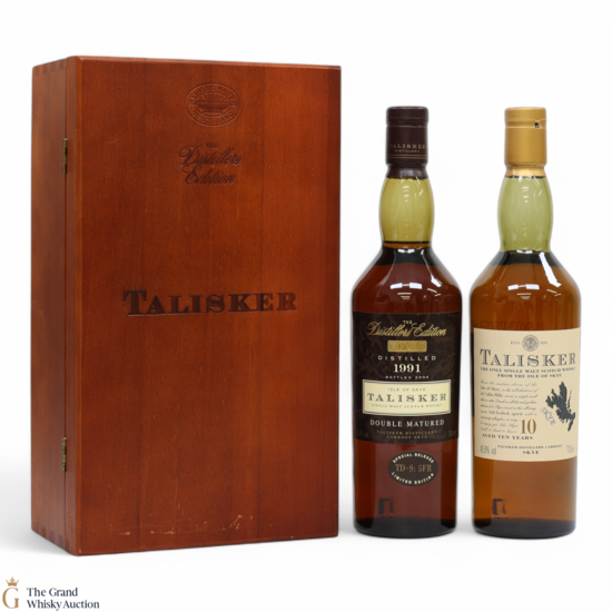 Talisker - 1991 Distillers Edition & 10 Year Old (2 x 70cl)