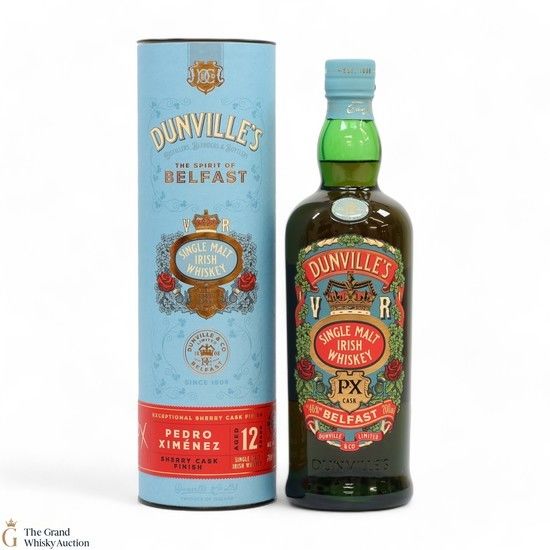 Dunvilles - 12 Year Old - PX Irish Whiskey