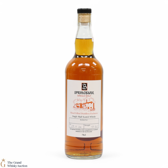 Springbank - 2024 Handfilled Distillery Exclusive 59.8%