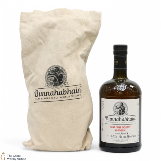Bunnahabhain - 2003 Hand Filled #300119 - Moine Bourbon