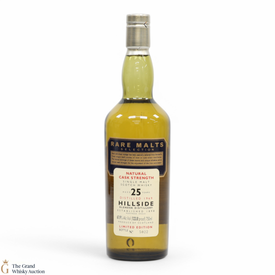 Hillside - 25 Year Old Rare Malts 61.9% (75cl)