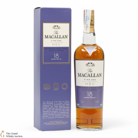 Macallan - 18 Year Old - Fine Oak
