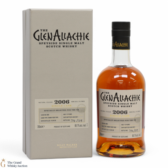 GlenAllachie - 15 Year Old 2006 #868 - UK Exclusive