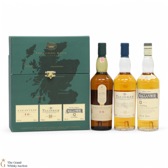 Classic Malts Collection - Lagavulin, Talisker & Craiganmore (3 x 20cl)