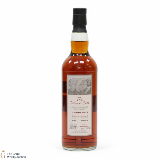 Glenglassaugh - 8 Year Old 2012 - Portsoy Sauce - The Octave Cask