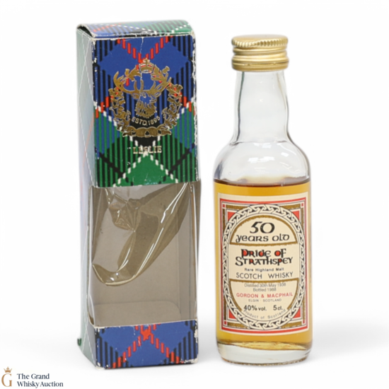Pride of Strathspey - 50 Year Old 1937 G&M (5cl)