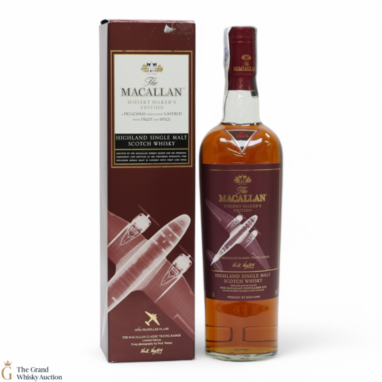 Macallan - Whisky Maker's Edition - Classic Travel Range 1930s Propeller Plane