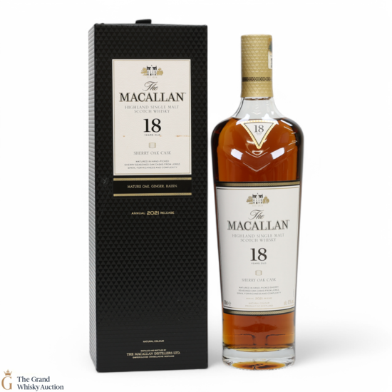 Macallan - 18 Year Old - Sherry Oak (2021)