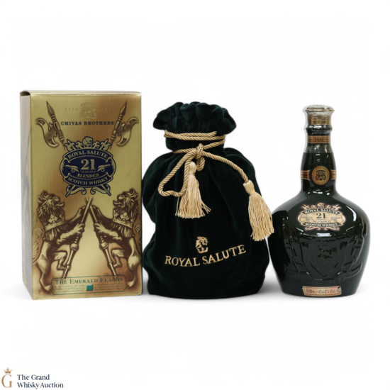 Chivas - Royal Salute - 21 Year Old - Emerald Flagon