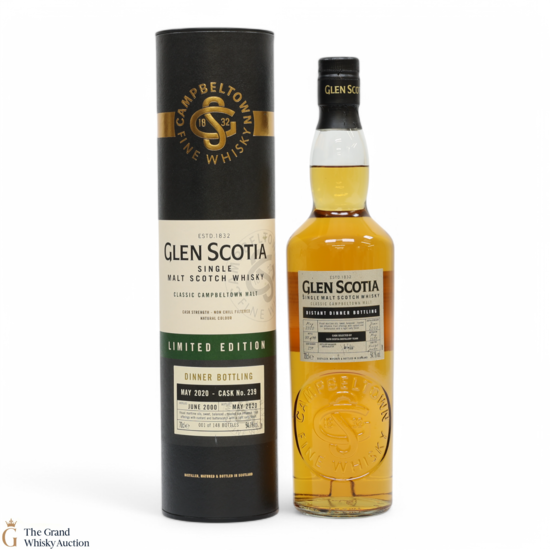 Glen Scotia - 2000 Single Cask #239 - Distant Dinner Bottling - Limited Edition