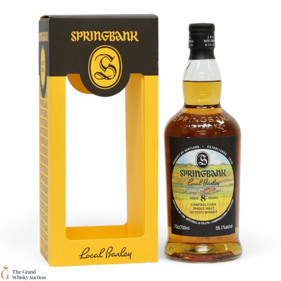 Springbank -  8 Year Old - July 2016 Local Barley December 2024