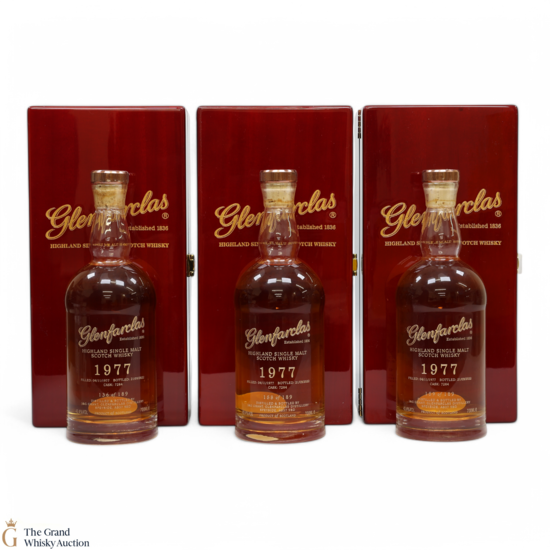 Glenfarclas - 44 Year Old 1977 - Single Cask #7284 (3x70cl)
