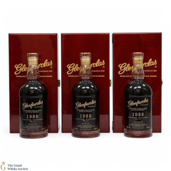 Glenfarclas - 33 Year Old 1988 - Single Cask #7124 (3x70cl)