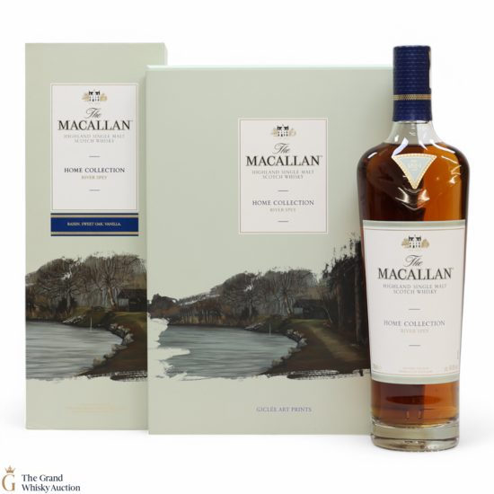 Macallan - Home Collection - River Spey (1x70cl) & Giclee Art Prints