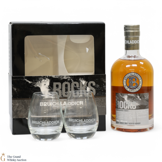 Bruichladdich - Rocks - 2nd Edition (With Two Glasses)