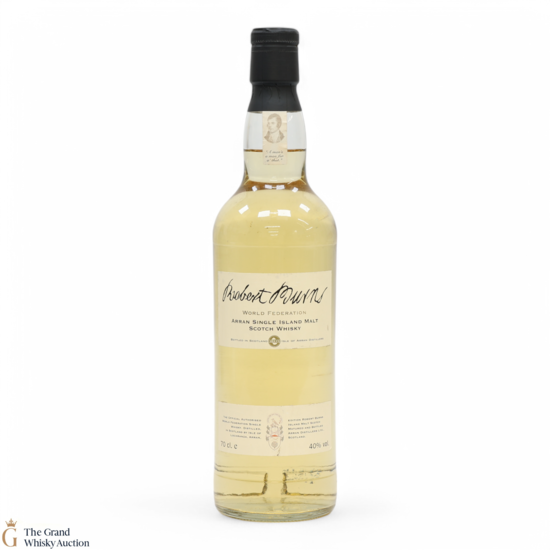 Arran - Robert Burns - World Federation - Blended Scotch Whisky