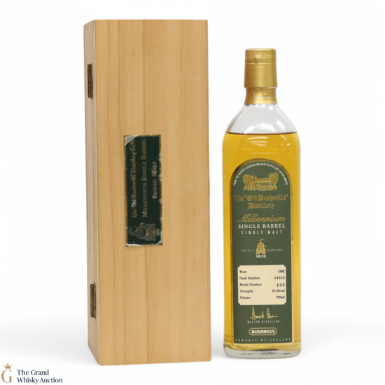 Bushmills - 1982 Cask #18353 - Millennium Single Barrel