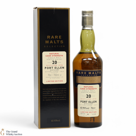 Port Ellen - 20 Year Old 1978 - Rare Malt 60.90%