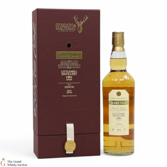 Littlemill - Rare Old 1991 Bottled 2015 - Gordon & MacPhail Littlemill - Rare Old 1991 Bottled 2015 - Gordon & MacPhail