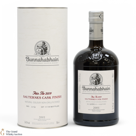 Bunnahabhain - 2001 Sauternes Finish - Fèis Ìle 2019