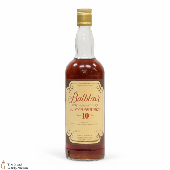 Balblair - 10 Year Old - Gordon & MacPhail 75cl