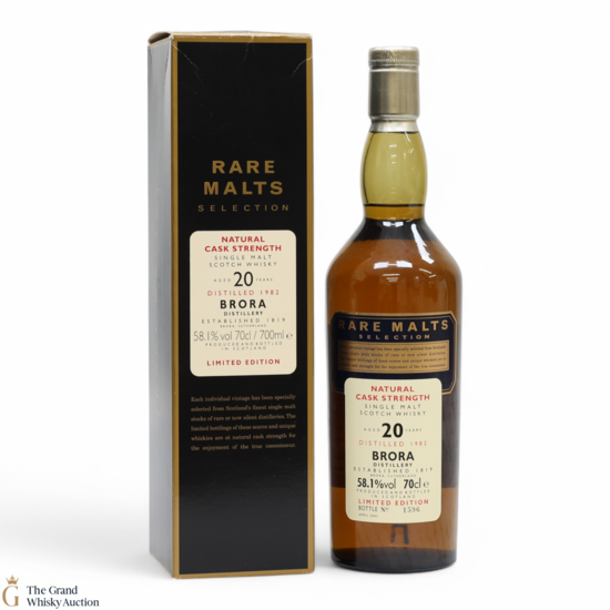 Brora - 20 Year Old 1982 - Rare Malts 58.1%
