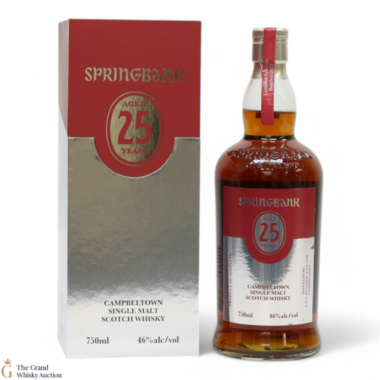 Springbank - 25 Year Old - Limited Edition 2021 (75cl) Springbank - 25 Year Old - Limited Edition 2021 (75cl)