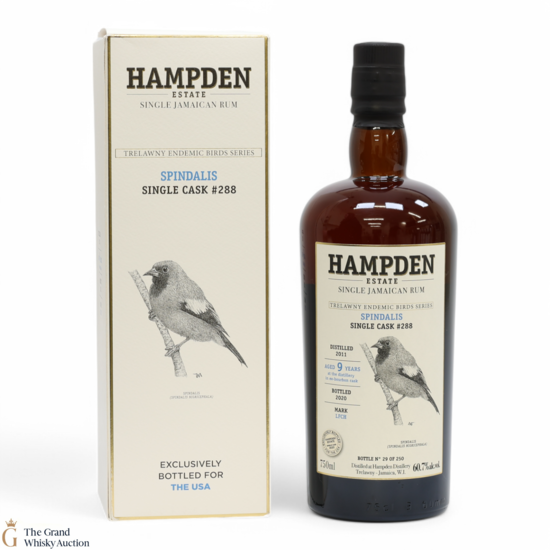 Hampden Estate - 9 Year Old 2011 - LFCH Single Cask #288 (75cl)