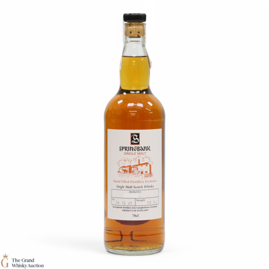 Springbank - Hand Filled Distillery Exclusive 2025 58.3%