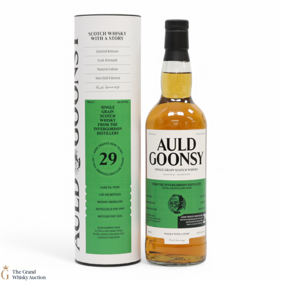 Invergordon - 29 Year Old 1995 #92251 - Auld Goonsy's Malt