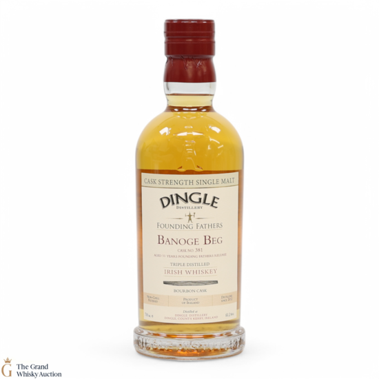 Dingle - 10 Year Old - Founding Fathers - Single Bourbon Cask - Banoge Beg #381
