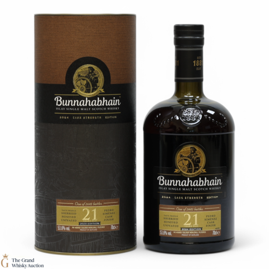 Bunnahabhain - 21 Year Old - 2024 Cask Strength Edition - PX Cask Finish