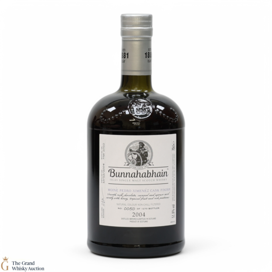 Bunnahabhain - 2004 Moinè Pedro Ximenéz Cask Finish