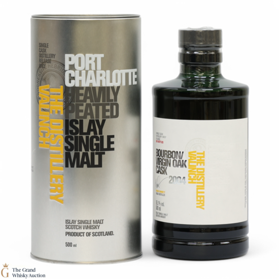 Port Charlotte - 13 Year Old 2004 Valinch - Bourbon/Virgin Oak (50cl)
