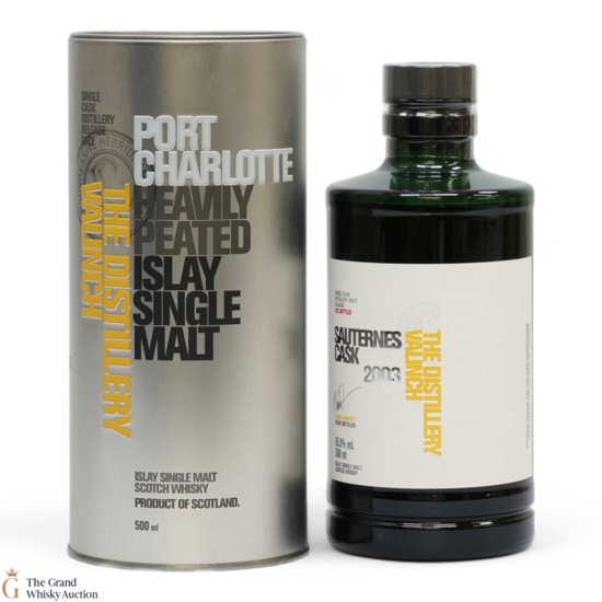 Port Charlotte - 14 Year Old 2003 Valinch - Sauternes Cask #13/267-10 (50cl)