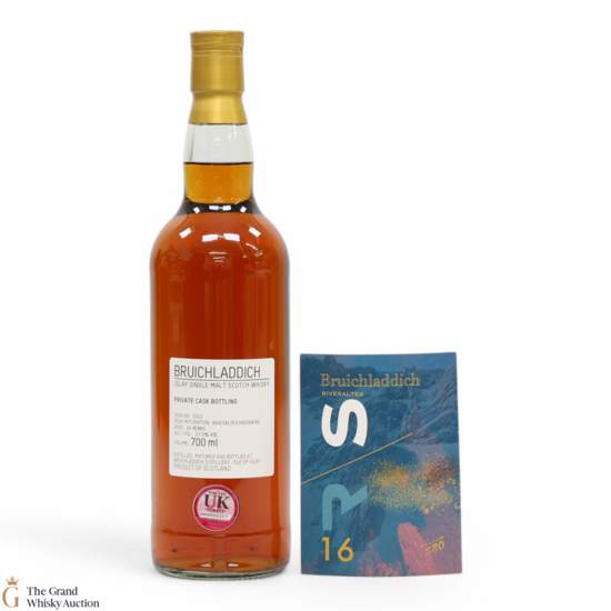 Bruichladdich - 16 Year Old - Rivesaltes Hogshead #1512 - Private Cask