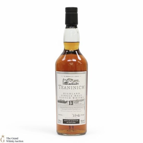 Teaninich - 13 Year Old  - Manager's Dram 2022
