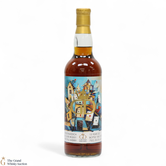 Bruichladdich - 15 Year Old Single Sherry Cask #GD01 - Grand Drams 