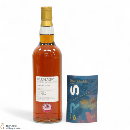 Bruichladdich - 16 Year Old - Rivesaltes Hogshead #1512 - Private Cask