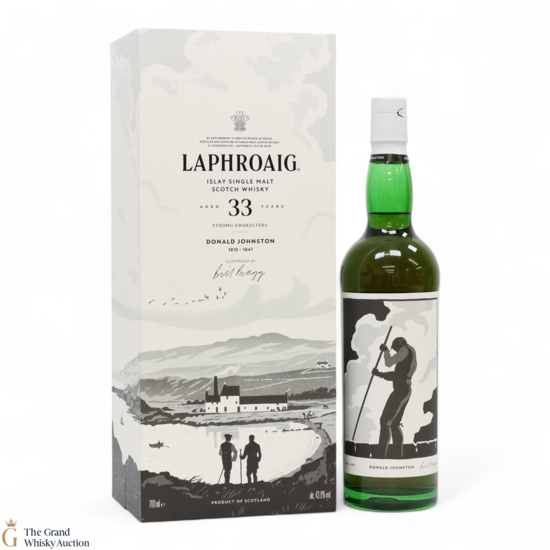 Laphroaig - 33 Year Old - Strong Characters - Donald Johnston Laphroaig - 33 Year Old - Strong Characters - Donald Johnston