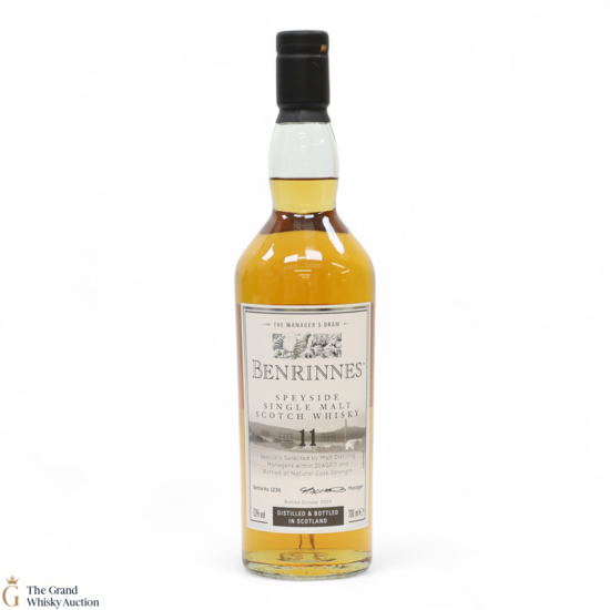 Benrinnes - 11 Year Old - The Manager's Dram 2020