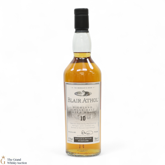 Blair Athol - 10 Year Old - The Manager's Dram 2019