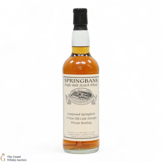 Springbank - 15 Year Old 2000 Cask Strength 43.2% - 2015 Private Bottling