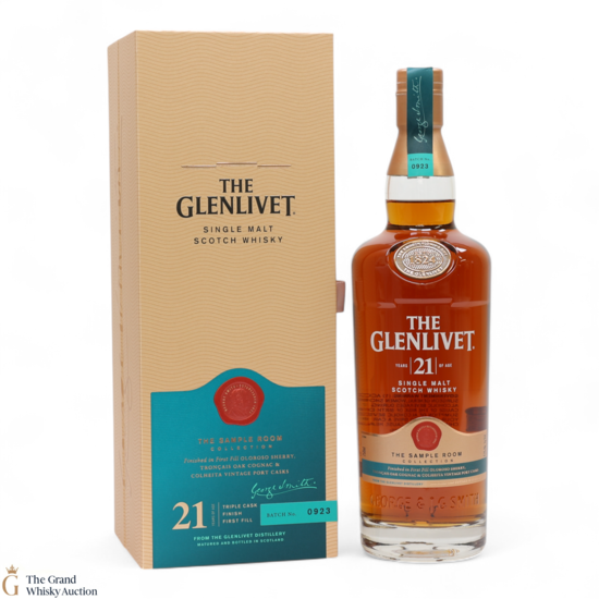 Glenlivet - 21 Year Old - Triple Cask Finish - The Sample Room Collection (75cl)
