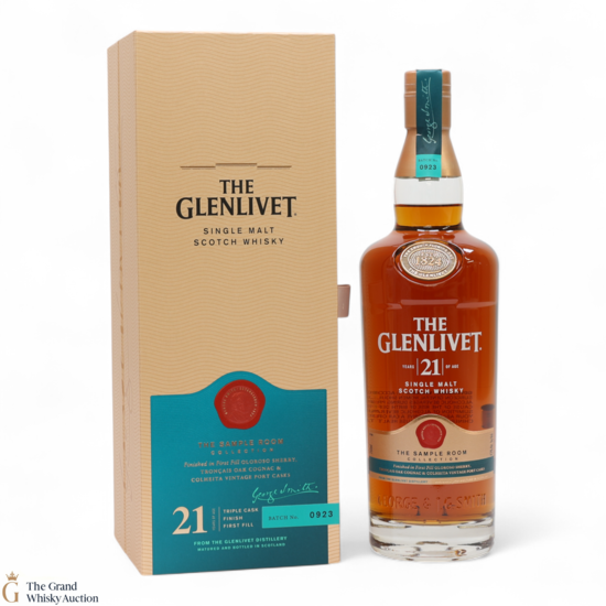 Glenlivet - 21 Year Old - Triple Cask Finish - The Sample Room Collection (75cl)
