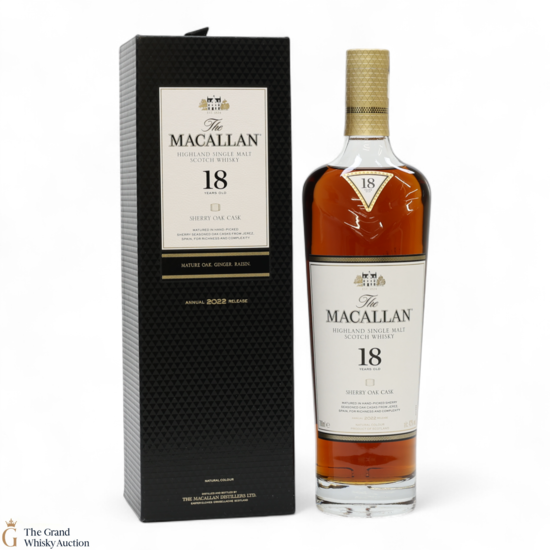 Macallan - 18 Year Old - Sherry Oak (2022)