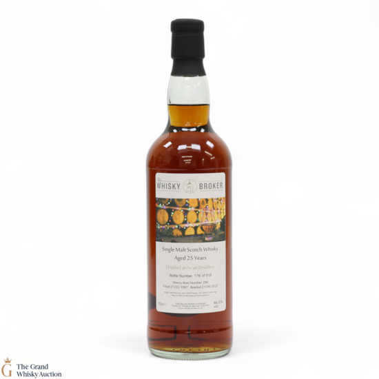 Arran - 25 Year Old 1997 Sherry Butt #290 - Whisky Broker