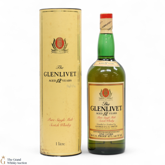 Glenlivet - 12 Year Old - 1980s (1L)